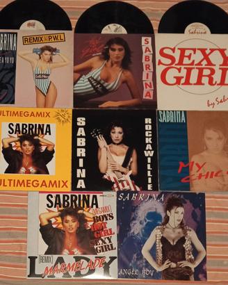 Sabrina Lotto 8 x Vinile 12 - SABRINA SALERNO