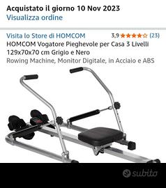 homcom vogatore
