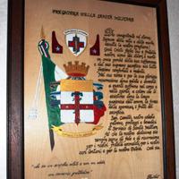 PREGHIERA SANITA' MILITARE QUADRO UNICO