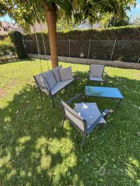 SET DA GIARDINO 4 POSTI KIEFERGARDEN MAISONDUMONDE