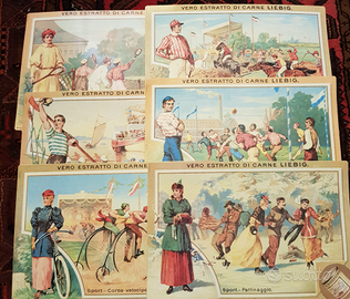 Tovagliette vecchia pubblicità Liebig nuove