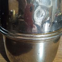 Borraccia placcata argento, Alfi,  vintage