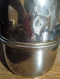Borraccia placcata argento, Alfi,  vintage