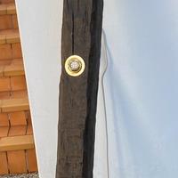 Trave finta con faretti led 200 cm