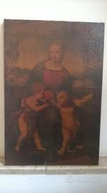 Piccolo quadro con riproduzione (da Raffaello)