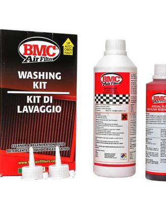 KIT PULIZIA FILTRO ARIA SPORTIVO BMC 500 + 250 ml