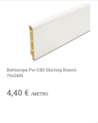 Battiscopa pvc