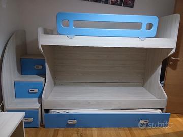 cameretta con 3 posti letto