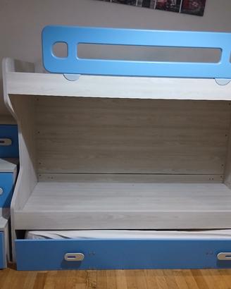 cameretta con 3 posti letto