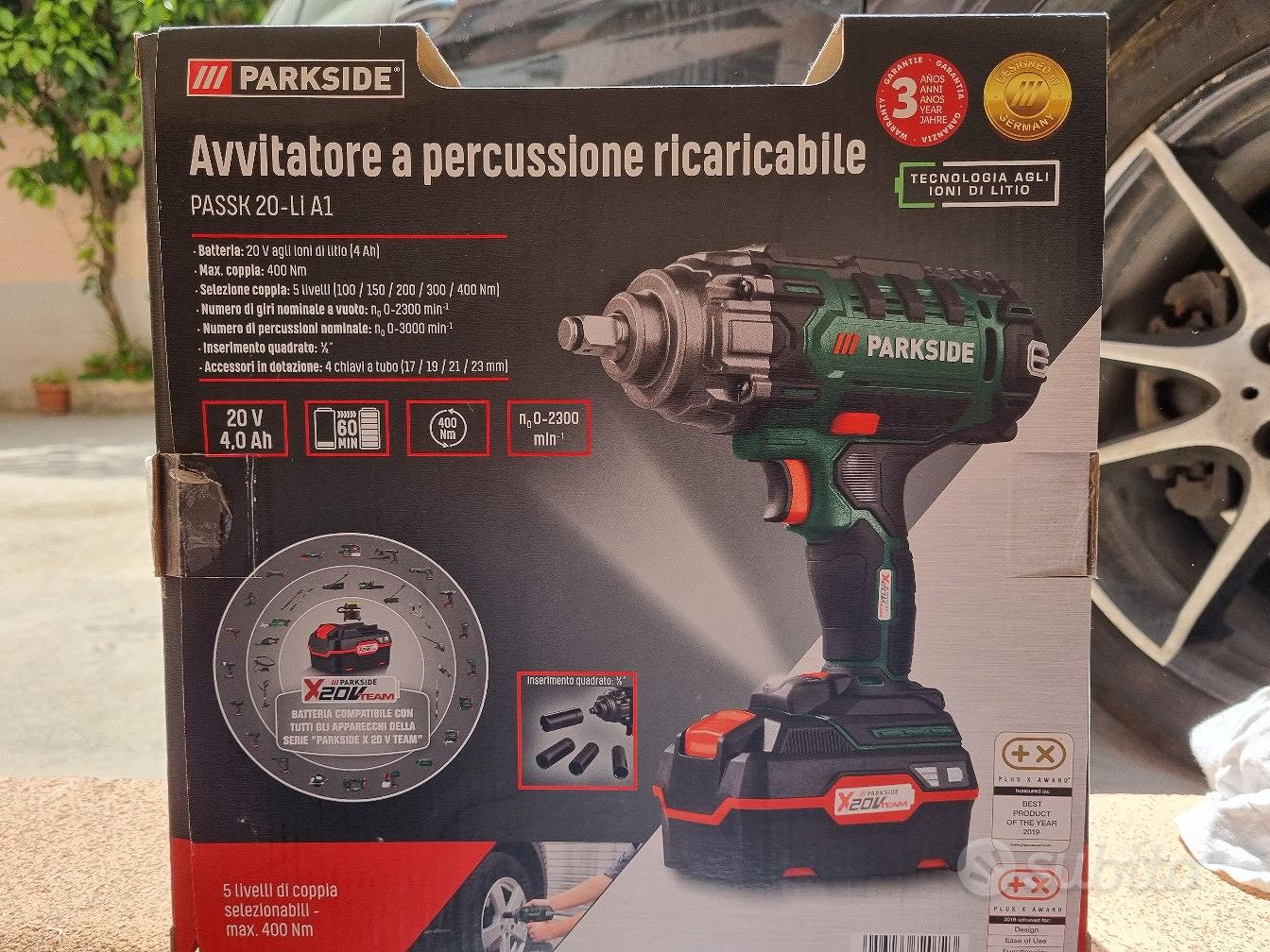 Avvitatore a percussione Parkside PASSK 20 Li A1 - Giardino e Fai da te In  vendita a Caserta