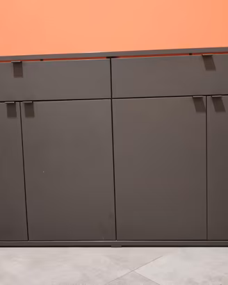 Mobile Vihals, buffet grigio Ikea