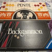 Giochi societa PENTE e BACKGAMMON