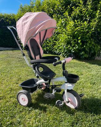Triciclo per Bambini 1-5 Anni Homcom