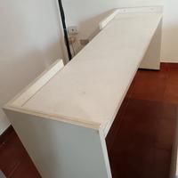 Scrivania Bianca da Ufficio in Legno