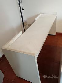 Scrivania Bianca da Ufficio in Legno