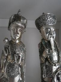 Statuine che rappresentano dignitari cinesi