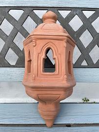 Lanterna da parete in terracotta