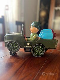 JEEP in LATTA anni 60, U.S. ARMY, Japan