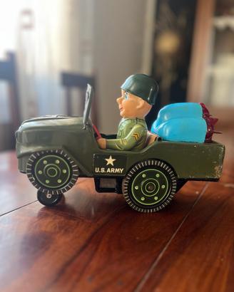 JEEP in LATTA anni 60, U.S. ARMY, Japan