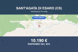 Immobile in asta di 127 m² a Sant'Agata di Esaro