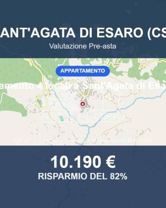 Immobile in asta di 127 m² a Sant'Agata di Esaro