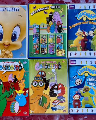 Lotto dvd cartoni animati
