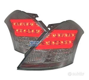 FANALI SUZUKI SWIFT 10- BARRE LUMINOSE FONDO CROMA