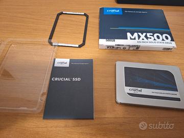 Crucial MX500 500GB NUOVO SSD