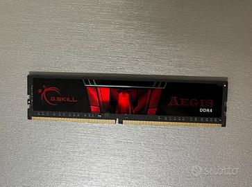 RAM DDR4 G.Skill Aegis 8GB 3200MHz CL16