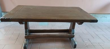 Set taverna legno castagno massello-TAR.PAC style