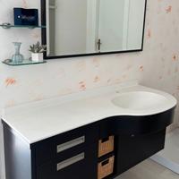 Mobile bagno in legno wengè 