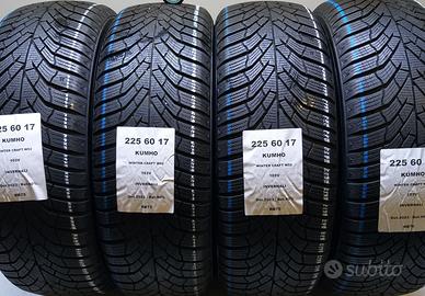 4 GOMME 225 60 17 KUMHO RB75