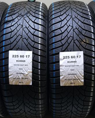4 GOMME 225 60 17 KUMHO RB75