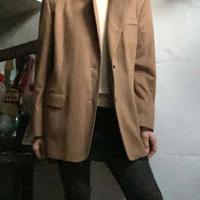 Giacca cammello in lana e cashmere tg 50