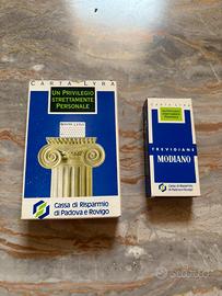 Carte da gioco Modiano Cassa di risparmio nuove