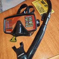 Cressi SF1 & Dry Combo - Set Maschera Frameless 