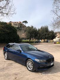 Bmw serie 5 520d aut touring blu