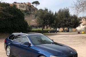 Bmw serie 5 520d aut touring blu