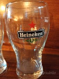 bicchieri Heineken 