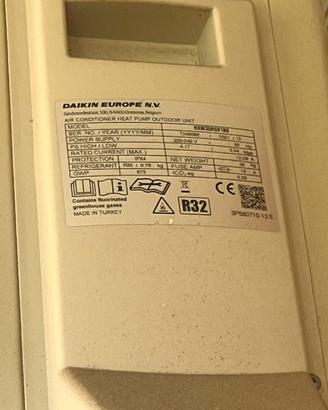 Condizionatore Daikin motore + split