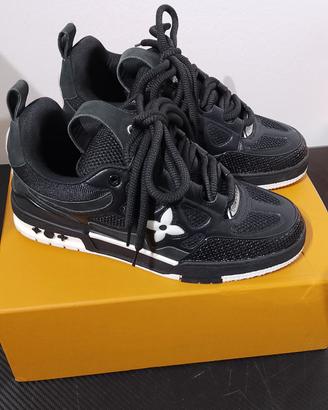 LV Skate Nere e Bianche Uomo Drip | Taglia 43