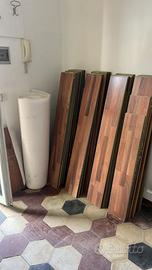 Pavimento laminato PVC + sottofondo