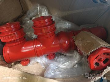 gruppo attacco per autopompa vigili del fuoco 