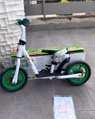 Bicicletta senza pedali balance bike