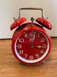 Sveglia Vintage RUBIN 7108 Rossa