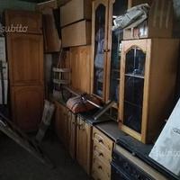 Cucina completa in legno massello