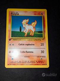 Pokémon  ponyta set base prima edizione 1ed 