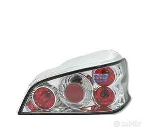 FANALI PER PEUGEOT 106 96-04 FONDO CROMATO