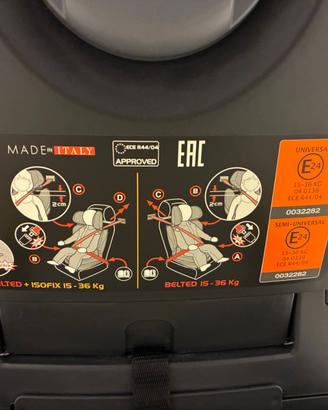 Seggiolino Auto Perego Viaggio Flex  ISOFIX