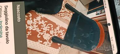 seggiolino da tavolo 